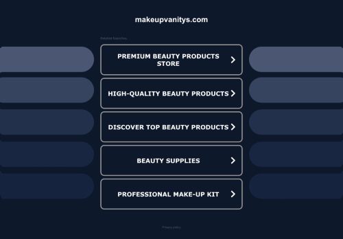 makeupvanitys.com capture - 2025-08-01 00:45:24
