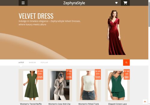 zephyrastyle.com capture - 2025-08-01 01:10:01