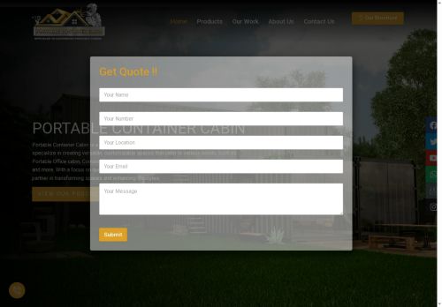 portablecontainercabin.com capture - 2025-08-01 02:03:31
