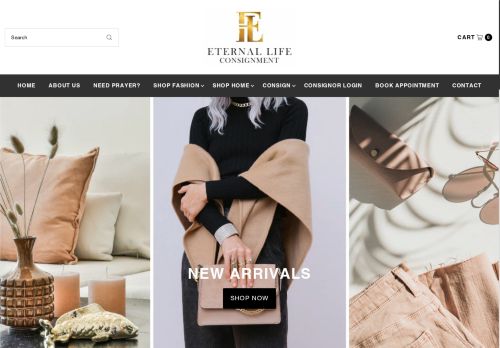 eternallifeconsignment.com capture - 2025-08-01 09:04:22