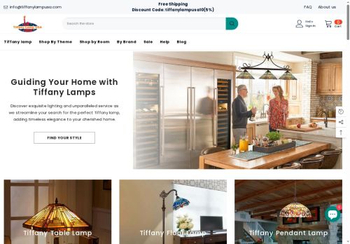 tiffanylampusa.com capture - 2025-08-01 11:52:38