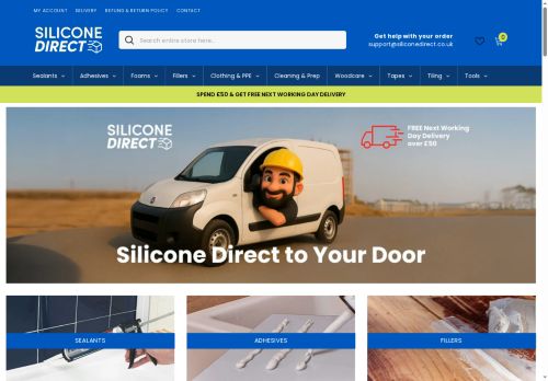 siliconedirect.co.uk capture - 2025-08-01 12:54:27