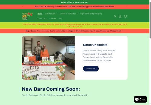 gatoschocolate.co.uk capture - 2025-08-01 13:14:08