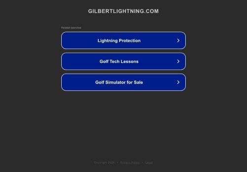 gilbertlightning.com capture - 2025-08-01 13:47:13