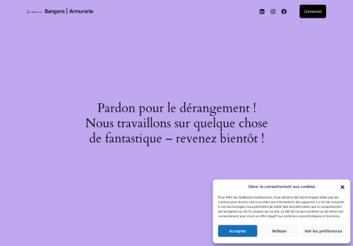 armureriebanger.com capture - 2025-08-01 16:01:26