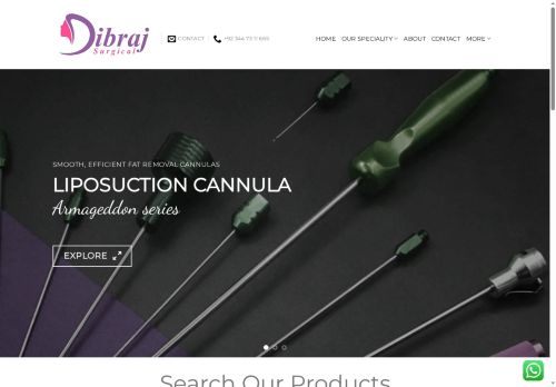 dibrajsurgical.com capture - 2025-08-01 16:13:18