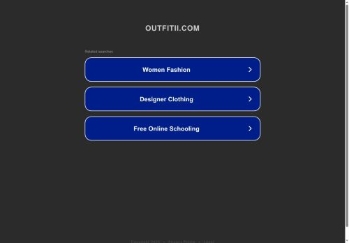 outfitii.com capture - 2025-08-01 16:53:58