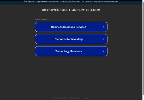 bilpowersolutionslimited.com capture - 2025-08-01 20:16:45
