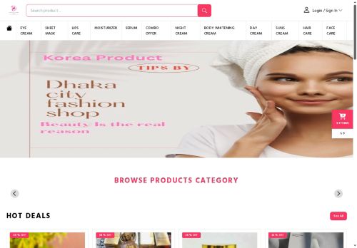 dhakacityfashionshop.com capture - 2025-08-01 20:24:50