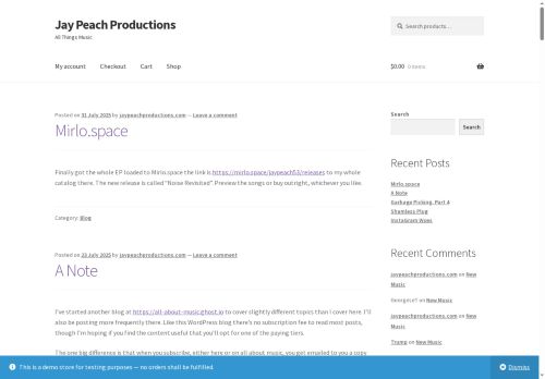 jaypeachproductions.com capture - 2025-08-02 01:40:13