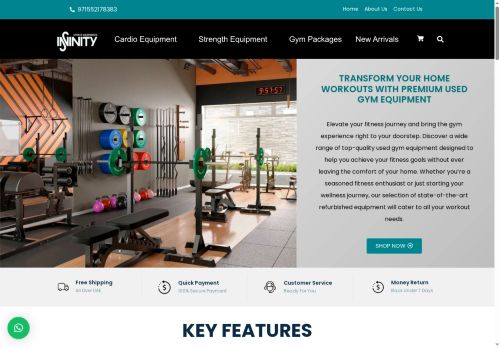 infinitysportsequipments.com capture - 2025-08-02 09:55:58