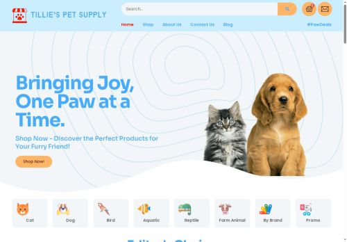 tilliespetsupply.com capture - 2025-08-02 11:50:55