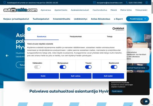 autokorjaamohyvinkaa.com capture - 2025-08-02 12:03:29