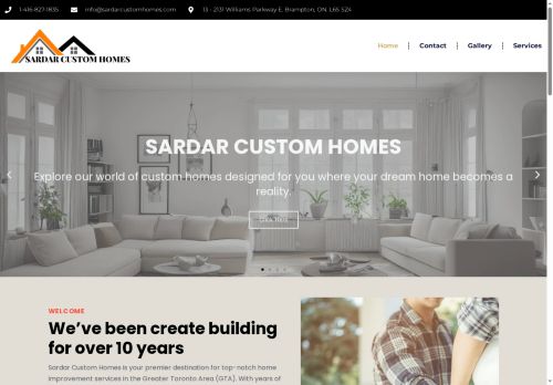 sardarcustomhomes.com capture - 2025-08-02 13:42:05