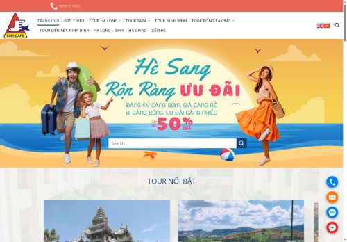 thesinhtourmienbac.com capture - 2025-08-02 13:48:40