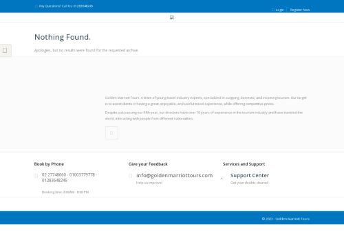 goldenmarriotttours.com capture - 2025-08-02 15:09:21