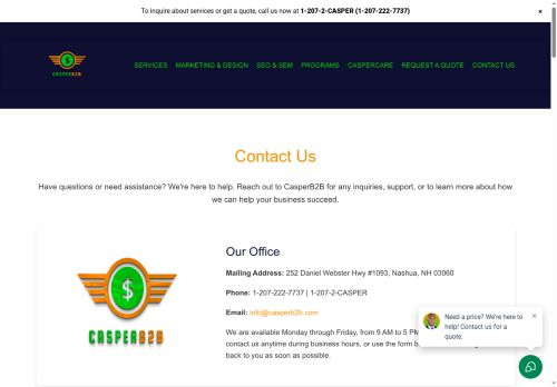 casperkarmab2b.com capture - 2025-08-02 15:57:33