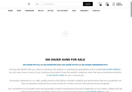 sig-sauerfirearms.com capture - 2025-08-02 16:46:14