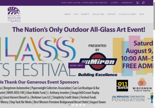 Bergstrom-Mahler Museum of Glass capture - 2025-08-06 12:36:23