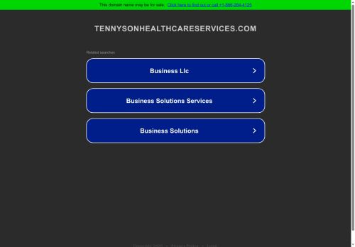tennysonhealthcareservices.com capture - 2025-08-06 16:41:25