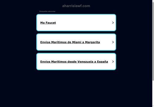 aharrislawf.com capture - 2025-08-06 16:53:10