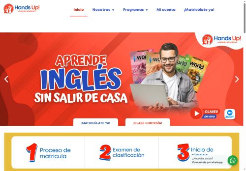 handsup-english.com capture - 2025-08-06 17:10:56