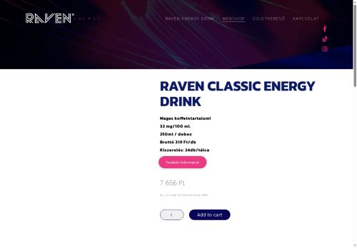 ravenenergystore.com capture - 2025-08-06 18:04:41