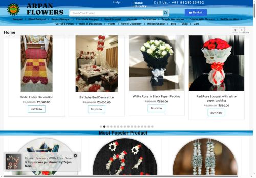arpanflowers.com capture - 2025-08-06 18:28:57