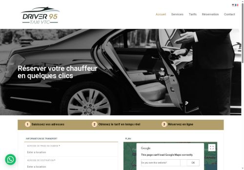 driver95taxivtc.com capture - 2025-08-06 18:41:40