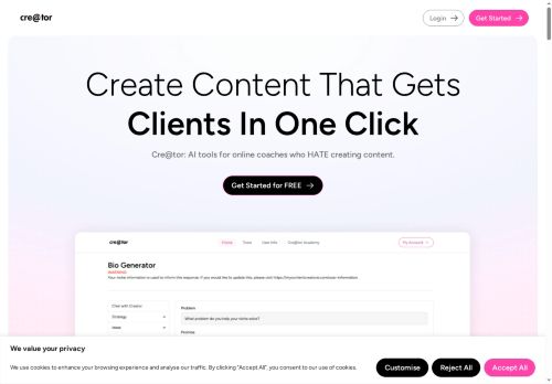 mycontentcreatorai.com capture - 2025-08-06 19:01:50