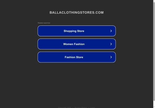 ballaclothingstores.com capture - 2025-08-06 19:40:25