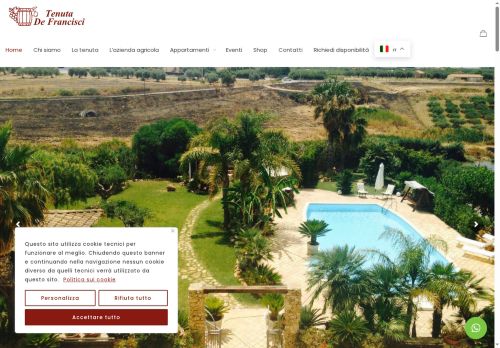 tenutadefrancisci.com capture - 2025-08-06 21:44:41