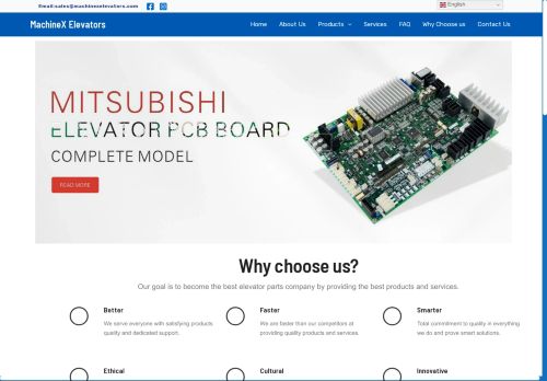 machinexelevators.com capture - 2025-08-06 22:33:36