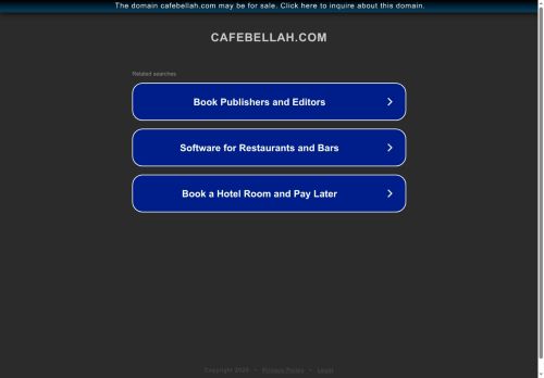 cafebellah.com capture - 2025-08-07 00:22:33
