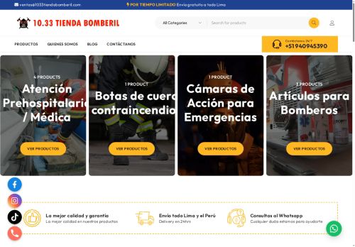 1033tiendabomberil.com capture - 2025-08-07 07:21:45