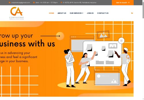 corpavenue.com capture - 2025-08-07 07:36:58