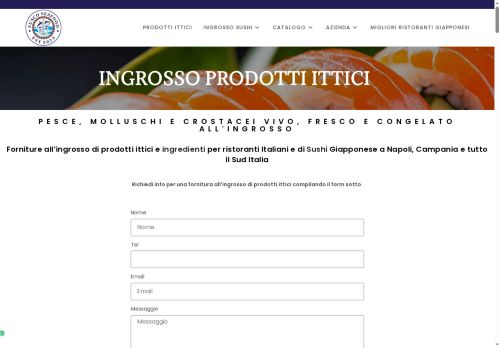 fuscoseafoodsrl.com capture - 2025-08-07 10:58:48