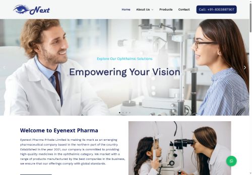 eyenextpharma.com capture - 2025-08-07 12:00:00