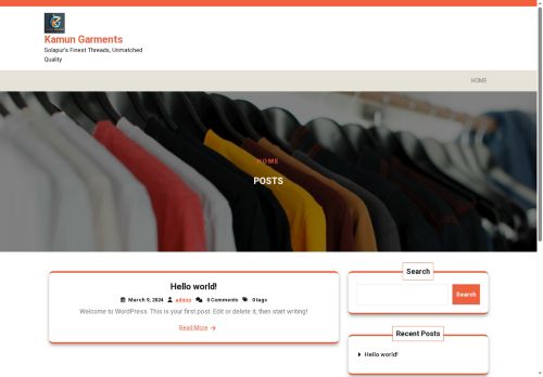 kamungarment.com capture - 2025-08-07 12:08:45