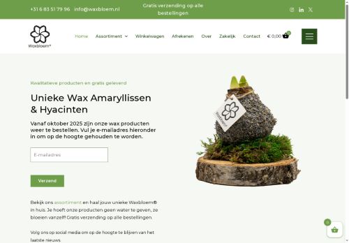 waxbloem.com capture - 2025-08-07 15:12:42