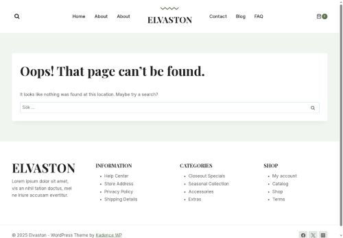 elvastonwines.com capture - 2025-08-07 16:59:00