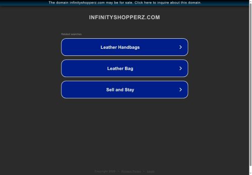 infinityshopperz.com capture - 2025-08-07 17:11:26