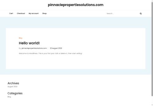 pinnaclepropertiesolutions.com capture - 2025-08-07 17:32:53