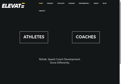 elevatespeedrehab.com capture - 2025-08-07 18:22:50