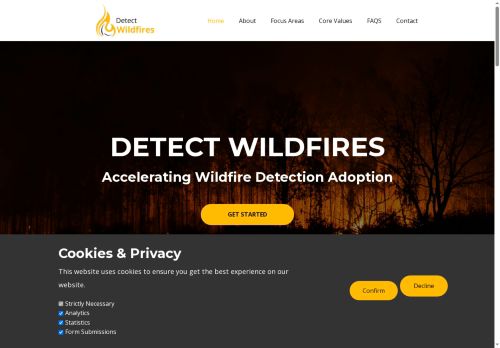 wildfirenotification.com capture - 2025-08-07 20:31:21