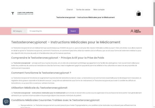 testosteronecypionateachat.com capture - 2025-08-07 21:43:21