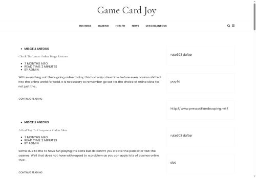 gamecardjoy.com capture - 2025-08-07 23:49:51