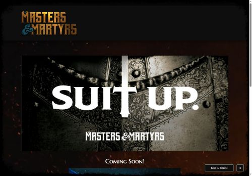 mastersandmartyrs.com capture - 2025-08-08 00:01:59