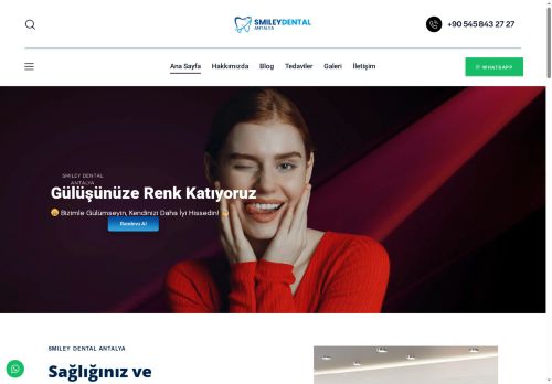 smileydentalantalya.com capture - 2025-08-08 00:21:56