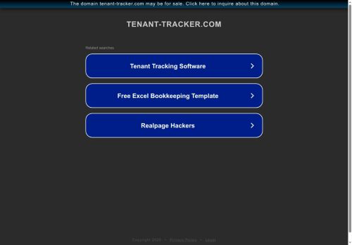 tenant-tracker.com capture - 2025-08-08 00:24:28